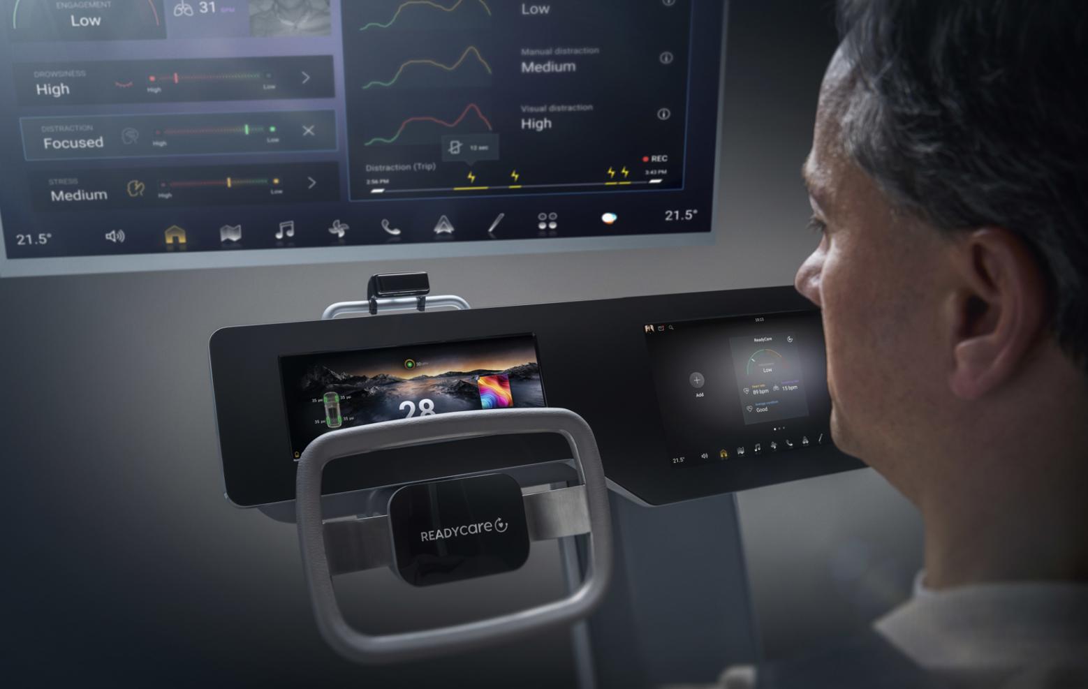 哈曼-基于哈曼Ready Care駕乘人員監測系統的一體化安全，舒適和健康解決方案  | 申報2025第七屆金輯獎中國汽車新供應鏈百強